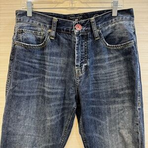 Galvanni Italian Design Denim Men's Straight Jeans 34x32